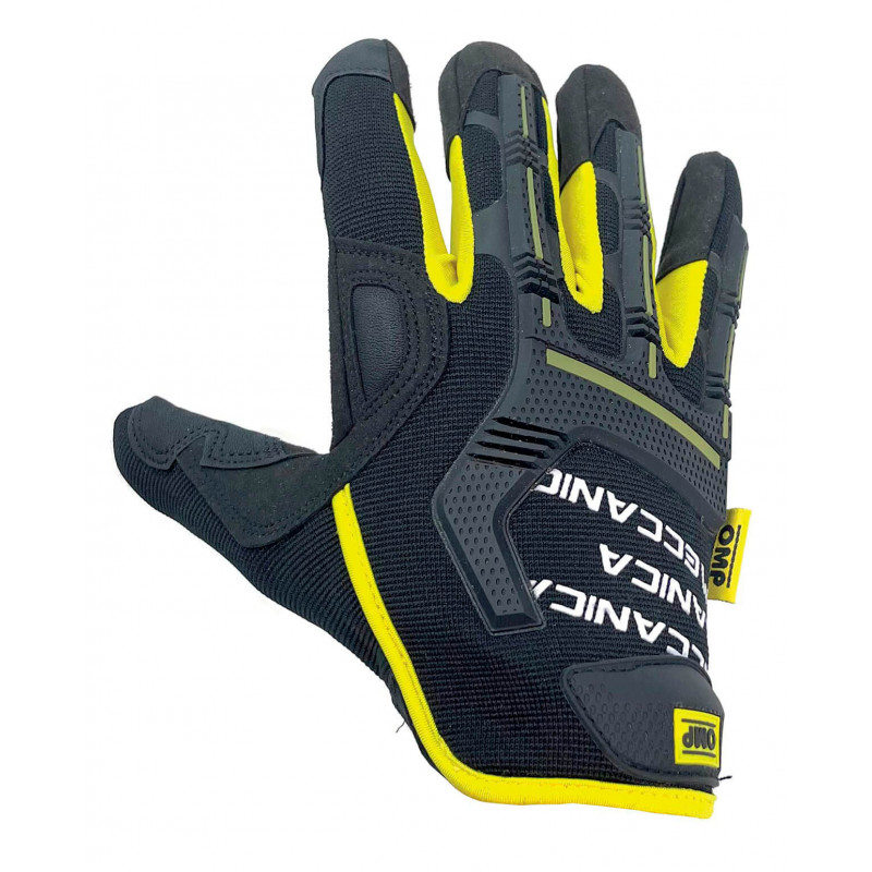 Gants mécanicien MECCANICA Noir/Jaune